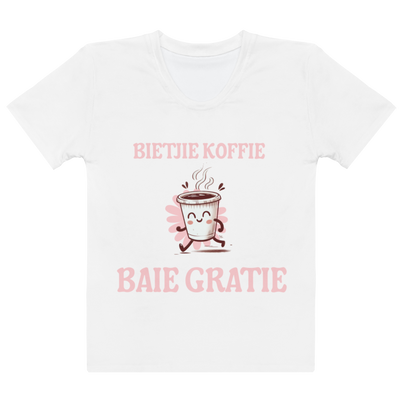 Bietjie Koffie Baie Gratie T-Shirt