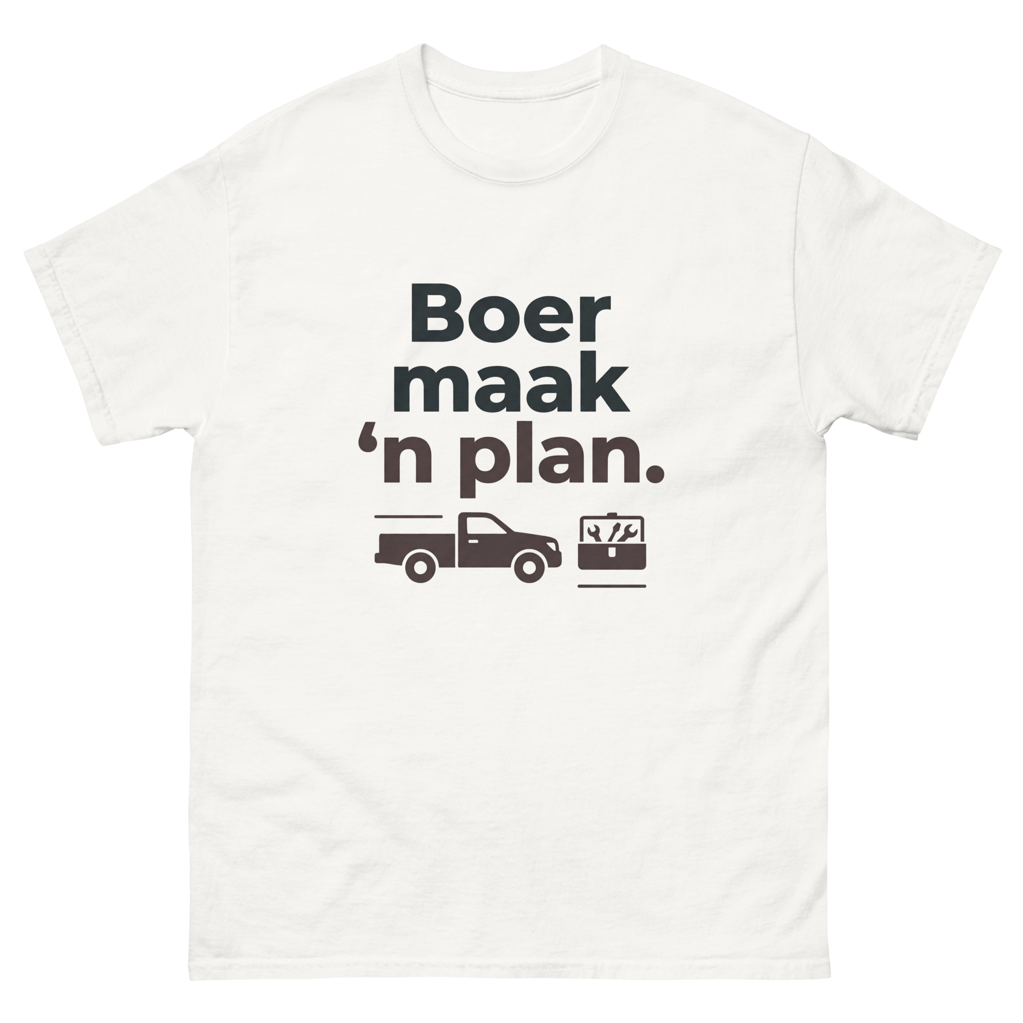 Boer maak 'n plan T-Shirt